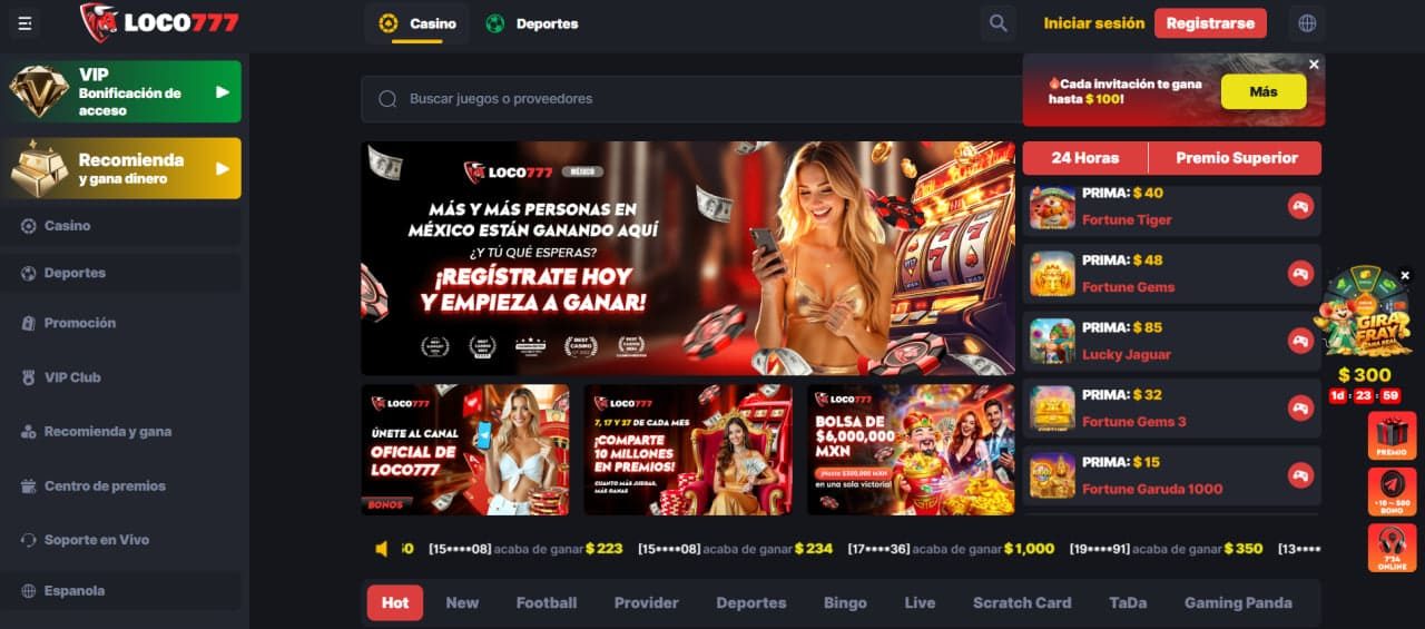 Loco777 Casino México